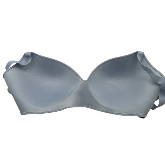 Soma Enbliss Wireless Medium Coverage Bra Light Blue Size 38DD - Picture 7 of 9
